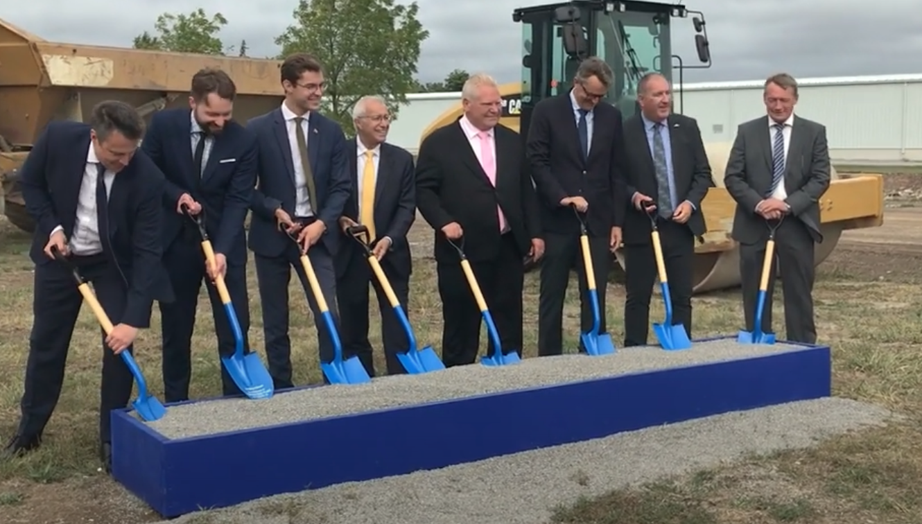 $200M Jungbunzlauer Xanthan Gum Facility Breaks Ground in Port Colborne, Ontario